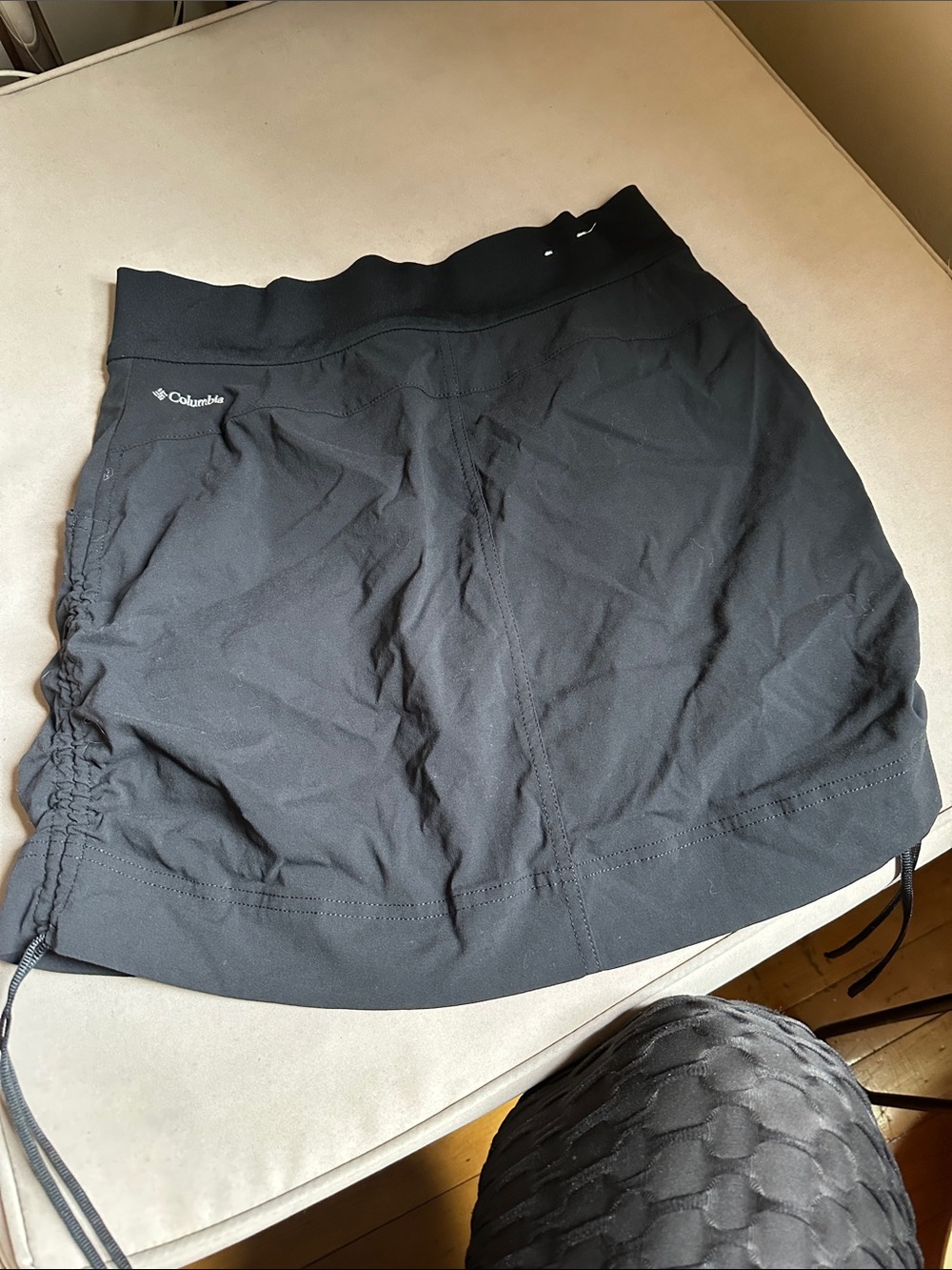 Columbia Black Women's Performance Skort with Side Drawcord
